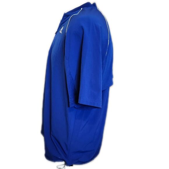 5/$55 Adidas short sleeve quarter zip warm up jacket, US size S - Picture 2 of 8